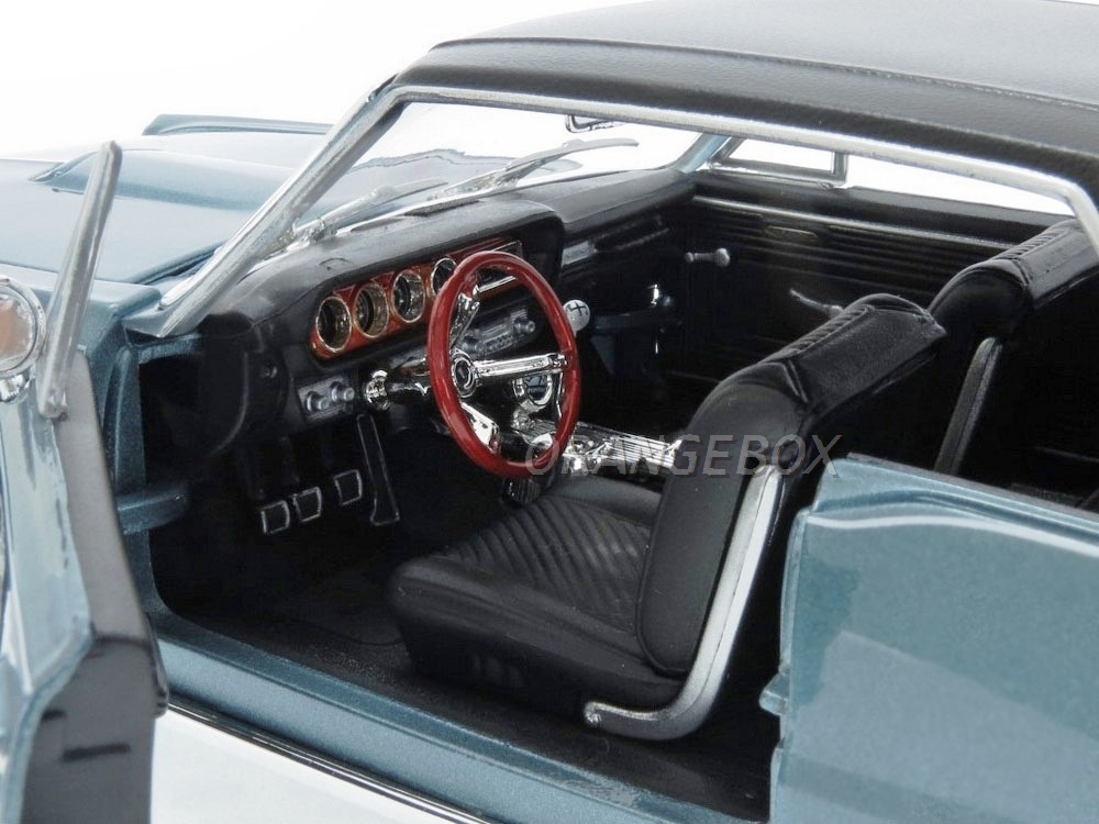 Pontiac GTO 1965 Hurst Maisto 1:18 Azul - 20 anos! Loja on-line de